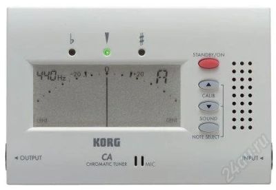 Лот: 1257825. Фото: 1. Хроматический тюнер Korg CA-40. Другое (музыкальные инструменты и оборудование)