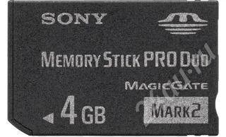 Лот: 389079. Фото: 1. sony 4 gb memory stick pro duo... Другое (фото, видеокамеры, оптика)