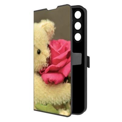 Лот: 25135638. Фото: 1. Чехол Krutoff Eco Book "Медвежонок... Чехлы, бамперы
