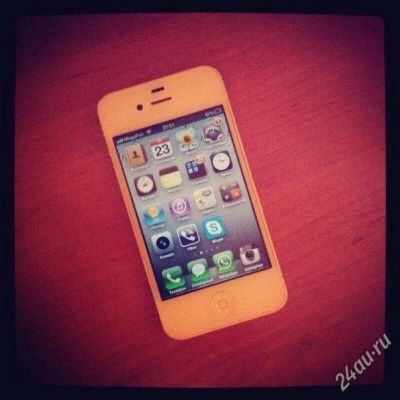 Лот: 3792020. Фото: 1. Iphone 4s белый. Смартфоны