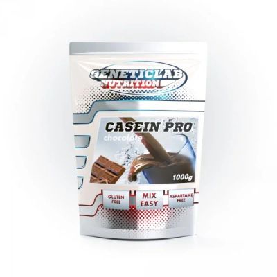 Лот: 7939643. Фото: 1. GeneticLab Casein Pro 1 кг, Ваниль... Спортивное питание, витамины
