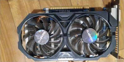Лот: 13568686. Фото: 1. Видеокарта GTX750ti 2gb gigabyte. Видеокарты