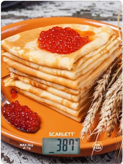 Лот: 17082263. Фото: 1. Весы кухонные Scarlett SC-KS57P45... Кухонная