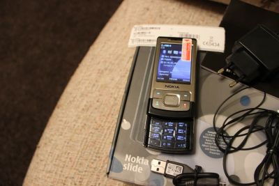Лот: 4375740. Фото: 1. NOKIA 6500 Slide Silver. Кнопочные мобильные телефоны
