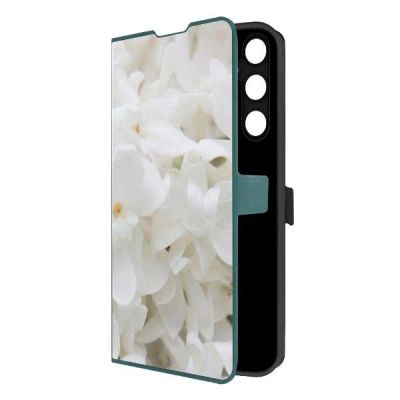 Лот: 25043836. Фото: 1. Чехол Krutoff Eco Book "Белые... Чехлы, бамперы