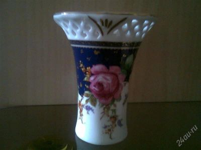 Лот: 2591695. Фото: 1. Вазочка 10 см .Фарфор. Вазы