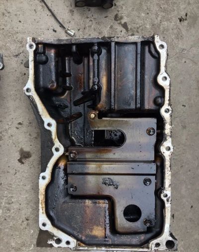 Лот: 9424198. Фото: 1. Поддон Mazda 3 2007 год 2.0 литра... Двигатель и элементы двигателя