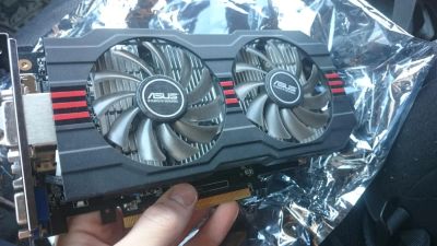 Лот: 7053875. Фото: 1. Видеокарта ASUS GeForce GTX 750... Видеокарты