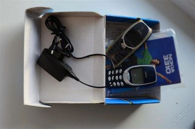 Лот: 1194968. Фото: 1. NOKIA 3310 полный комплект, коробка... Кнопочные мобильные телефоны
