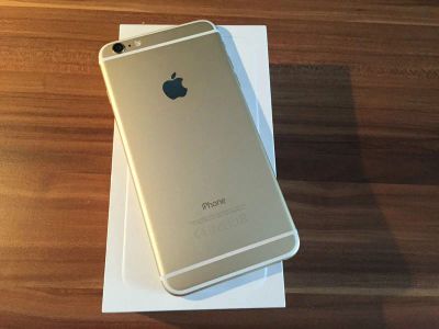Лот: 7897352. Фото: 1. iPhone 6 Plus gold 16gb. Смартфоны