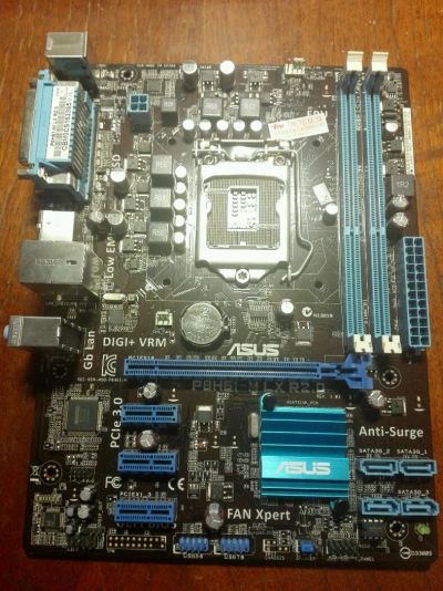 Лот: 5937427. Фото: 1. Материнская плата Asus P8H61M... Материнские платы
