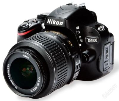Лот: 2923491. Фото: 1. Nikon D5100 kit + Nikkor 35mm... Цифровые зеркальные