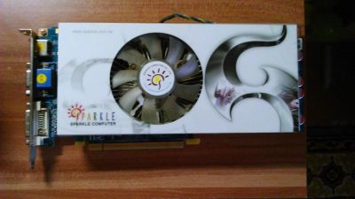 Лот: 4785602. Фото: 1. Видеокарта Sparkle GeForce GTS... Видеокарты