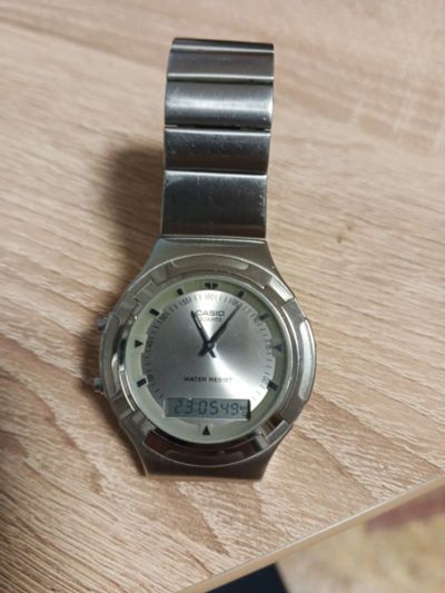 Лот: 23537037. Фото: 1. Часы Casio MTA-1000 (серебряный... Оригинальные наручные часы
