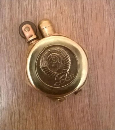 Лот: 7817861. Фото: 1. Зажигалка Гайка латунь бронза... Снаряжение, маскировка