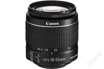 Лот: 1302699. Фото: 1. Canon EFS 18-55 1:3,5-5,6. Объективы