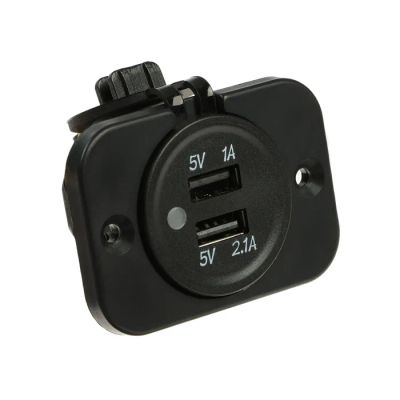 Лот: 25613306. Фото: 1. Разветвитель 2 USB, 2.1 А, 5 В. Электроприборы для автомобиля
