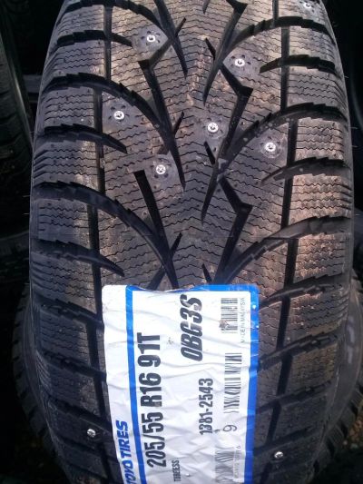 Лот: 4444952. Фото: 1. 205 55r16 Toyo OBG3SA, Новые зимние... Шины