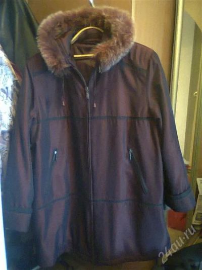 Лот: 2878730. Фото: 1. Куртка ( пихора ) теплая с капюшоном... Верхняя одежда