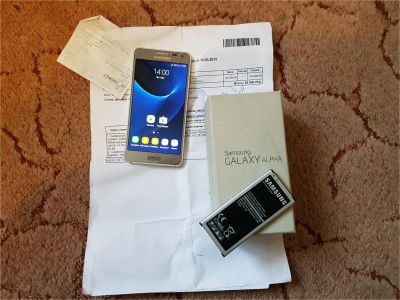 Лот: 8650779. Фото: 1. samsung galaxy alpha. Смартфоны