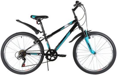 Лот: 15895627. Фото: 1. Велосипед Foxx 24" Mango 12" черный... Велосипеды
