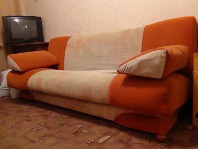 Лот: 3554972. Фото: 1. Диван, все на фото, механизм нуждается... Кресла, пуфы