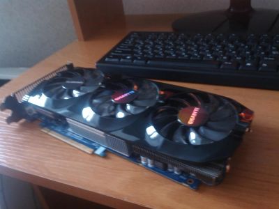 Лот: 6614598. Фото: 1. Gigabyte Radeon HD 7870 1100Mhz... Видеокарты