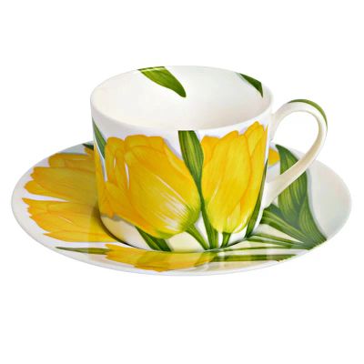 Лот: 24939292. Фото: 1. Чайная пара Taitu Freedom. Flower. Кружки, стаканы, бокалы