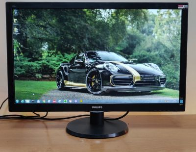 Лот: 22217440. Фото: 1. Монитор 27" ЖК Philips 203V/Vga... ЖК-мониторы