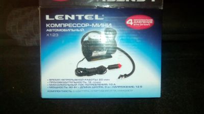 Лот: 5178788. Фото: 1. Автомобильный компрессор Lentel. Другое (авто, мото, водный транспорт)