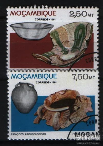 Лот: 15918621. Фото: 1. Мозамбик 1981г- 2марки. Марки