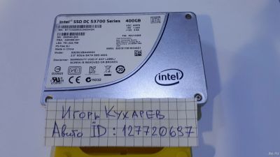 Лот: 18141506. Фото: 1. SSD диск Intel DC S3700 Series... SSD-накопители