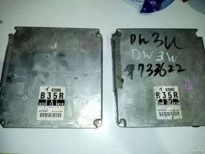 Лот: 17423360. Фото: 1. Эбу Mazda demio dw3w. Двигатель и элементы двигателя