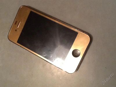 Лот: 2271537. Фото: 1. iphone 4 gold обмен!. Смартфоны