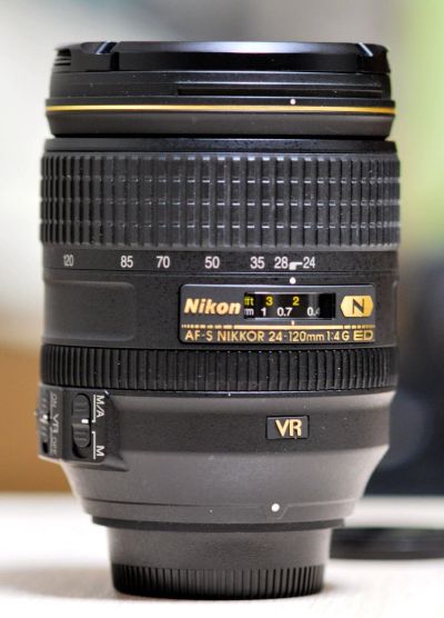 Лот: 15078793. Фото: 1. Объектив AF-S Nikkor 24-120mm... Объективы