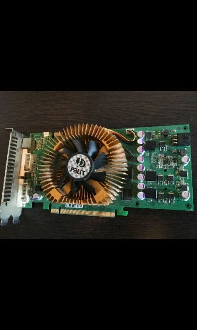 Лот: 9090633. Фото: 1. Palit GeForce 9600 GT 512 Mb DDR... Видеокарты
