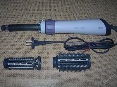 Лот: 1308634. Фото: 1. фен+стайлер braun. продан. Укладка и стрижка волос, бритьё, эпиляция