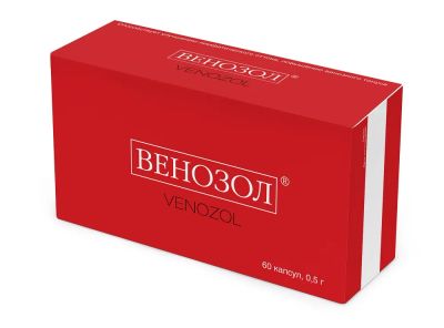 Лот: 23989690. Фото: 1. Венозол капс. 500мг №60. Народная медицина, БАДы