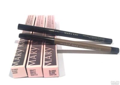 Лот: 9384862. Фото: 1. Карандаш для бровей Mary Kay темно-коричневый. Макияж