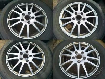 Лот: 5541095. Фото: 1. Литые диски R15 5x114,3 в хорошем... Диски