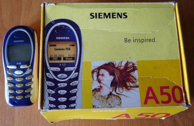 Лот: 5805008. Фото: 1. Siemens A50 (раритет в рабочем... Кнопочные мобильные телефоны