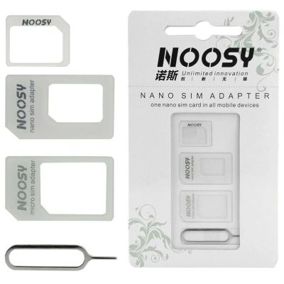 Лот: 13397775. Фото: 1. Адаптер для SIM карт, NOOSY переходник... Другое (смартфоны, связь, навигация)