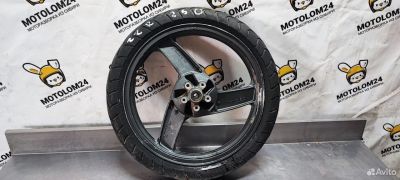 Лот: 22463222. Фото: 1. Колесо переднее обод Kawasaki... Запчасти