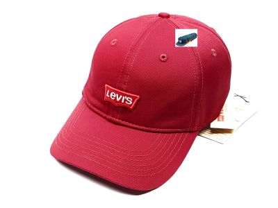 Лот: 19994652. Фото: 1. Бейсболка Levis (красный-рубин... Головные уборы