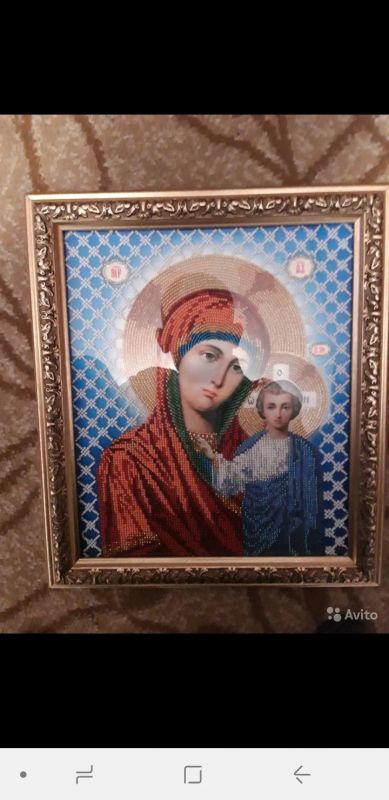 Лот: 13884011. Фото: 1. Икона козанской божей матери. Иконы