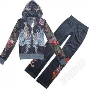 Лот: 2168980. Фото: 1. КОстюм Ed Hardy, 44-46рр. Другое (спортивная одежда)