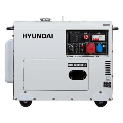 Лот: 24810756. Фото: 1. Генератор дизельный Hyundai DHY... Бензо-, мотоинструмент