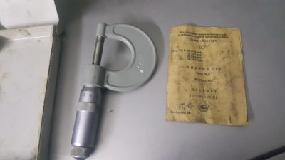 Лот: 11097555. Фото: 1. Микрометр. Ручной инструмент