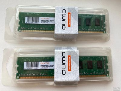 Лот: 15947736. Фото: 1. Новый комплект памяти: Qumo QUM3U-8G1600C11L... Оперативная память