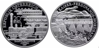 Лот: 18740092. Фото: 1. 20 евро 2007 Австрия Железные... Германия и Австрия